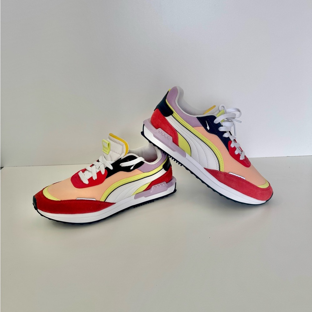 Puma City Rider Barbie bubblegum baby pink sneaker casual tennis shoe - SOLD OUT